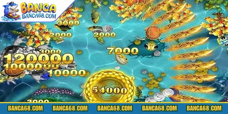 Vòng quay bắn cá may mắn dễ trúng vào các khung giờ vàng